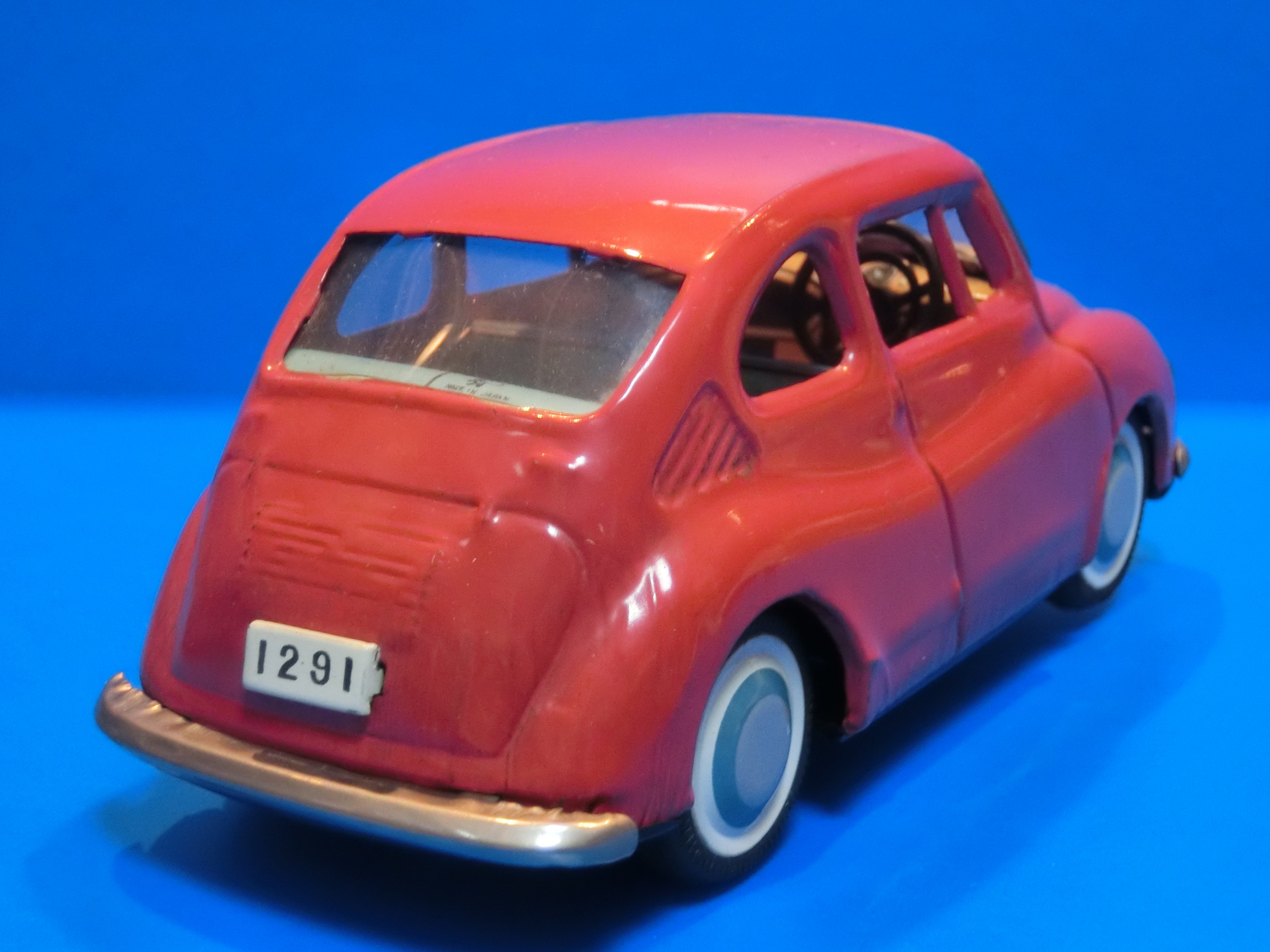 ☆1959年 旭玩具製作所 スバル360 大小2種 ～ ブリキ自動車