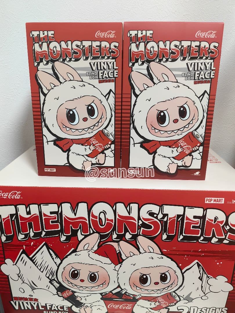 日*介様 POP MART LABUBU コカ·コーラ 新品未開封2個セット POP MART（ポップマート） ラッピングOPあり 【正規品・即発送】THE
