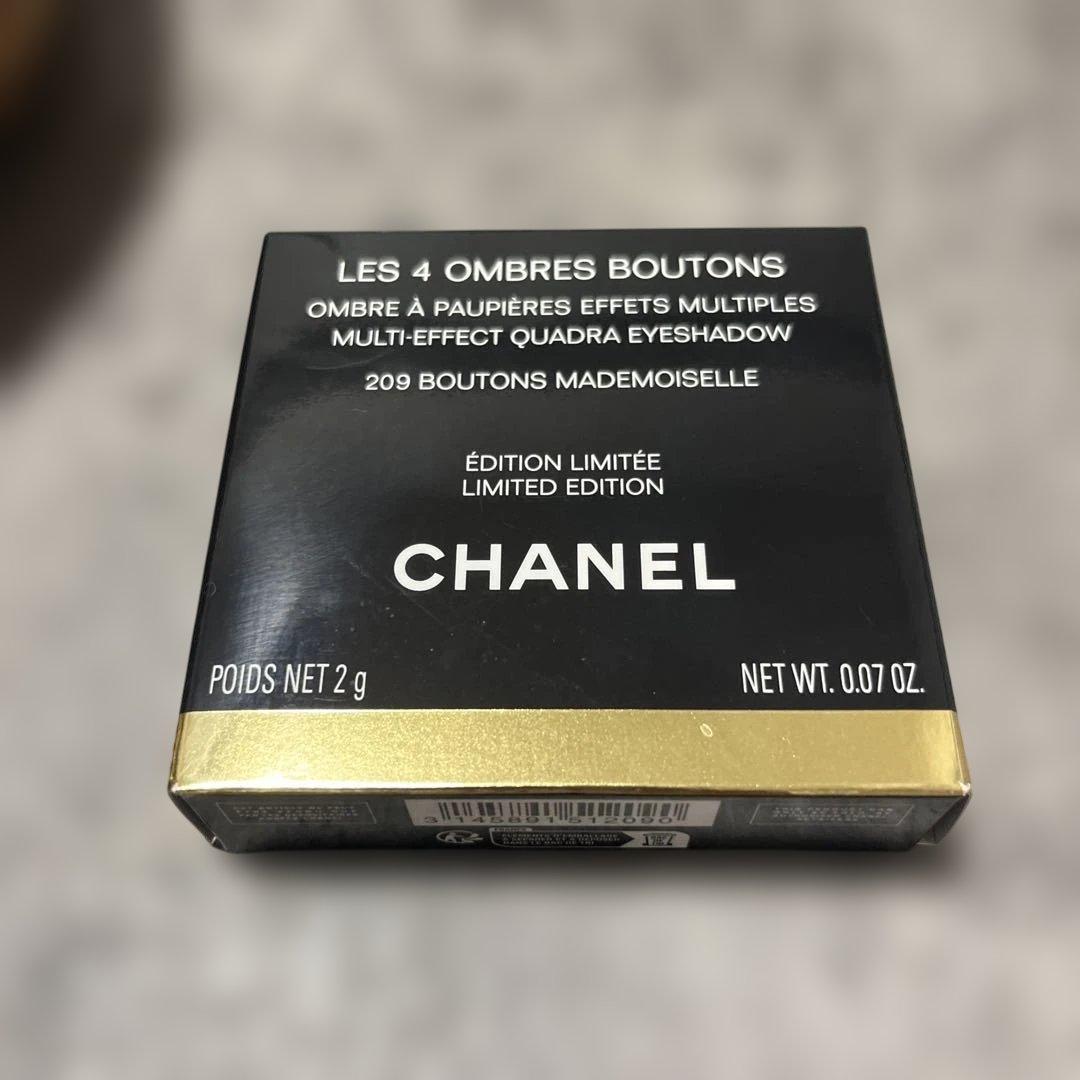 CHANEL レキャトルオンブルブトン　209 マドモアゼル Amazon.co.jp: CHANEL LES 4 OMBRES BOUTONS レ キャトル オンブル