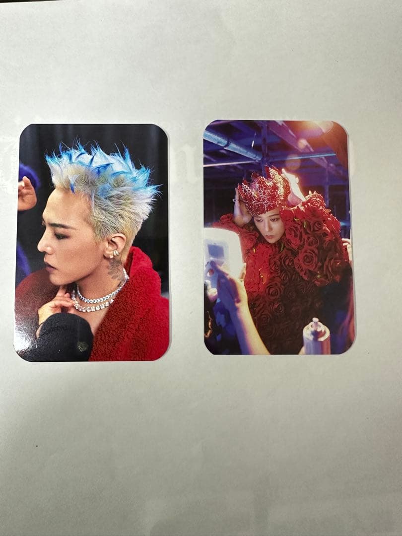 海外限定G-DRAGON 映画 入場者特典 セット G-DRAGON 映画 Ubermensch入場特典第2弾 カード 日本 ジヨン - メルカリ