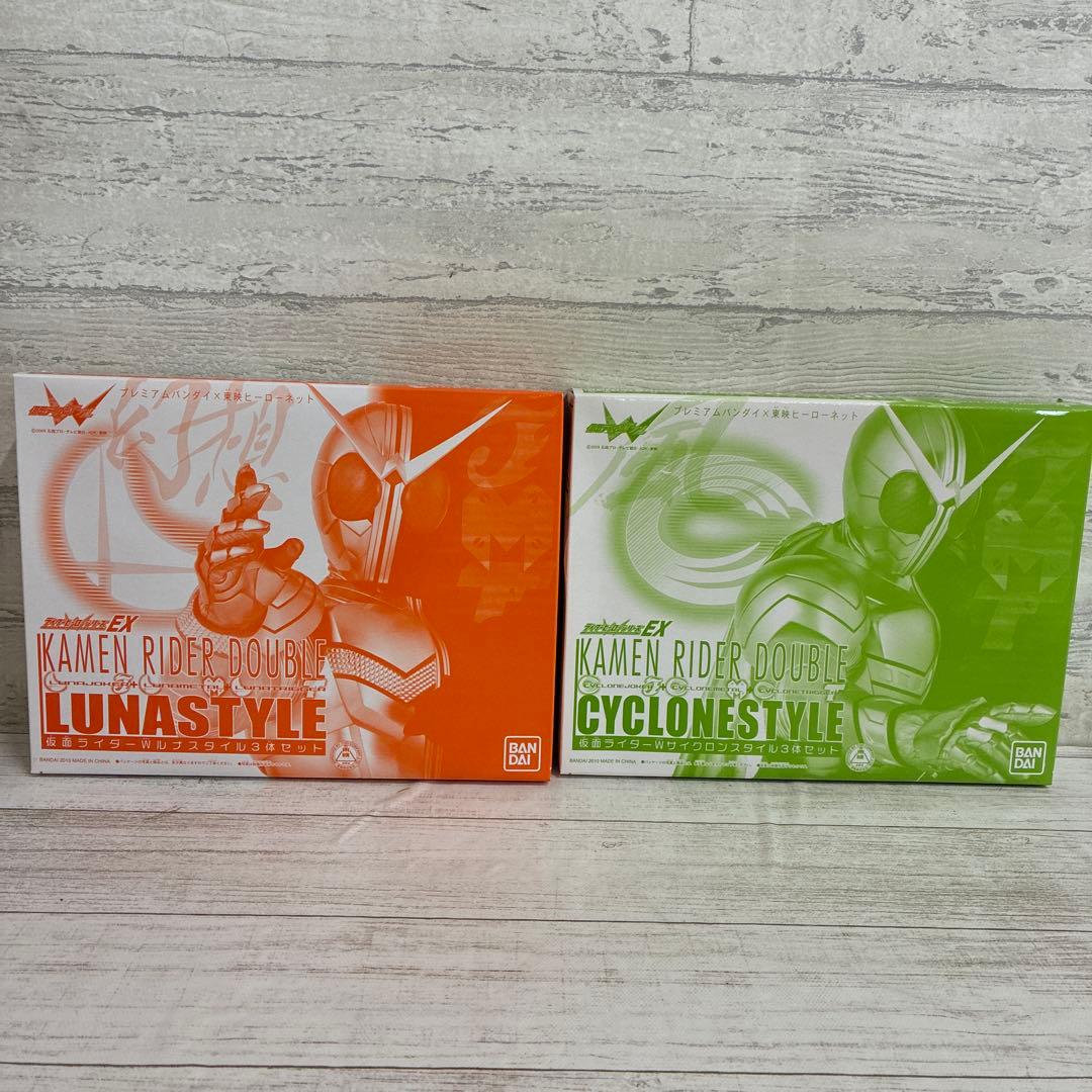 ライダーヒーローシリーズW 仮面ライダーW9体セット ライダーヒーローシリーズW EX 仮面ライダーW ルナスタイル3体