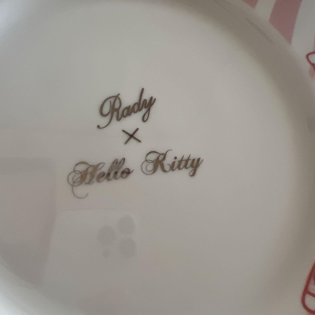 希少 激レア 入手困難 rady 大皿 ハローキティ ゼブラ キティちゃん