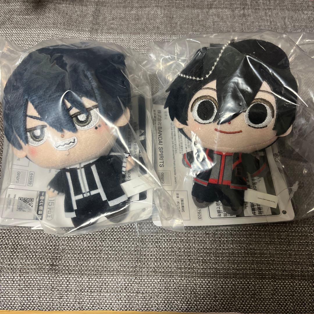 一番くじ　桃源暗鬼 1弾　F賞一ノ瀬四季 2弾　B賞淀川真澄 一番くじ 桃源暗鬼 弐」がローソンで本日23日から順次販売開始