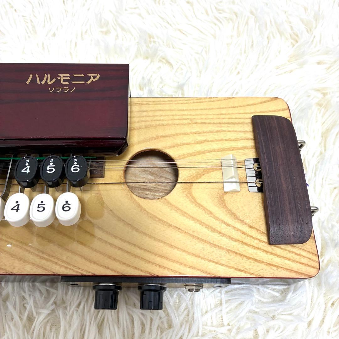 現状品】ゼンオン ZEN-ON 大正琴 ハルモニア ソプラノ 専用ケース付き