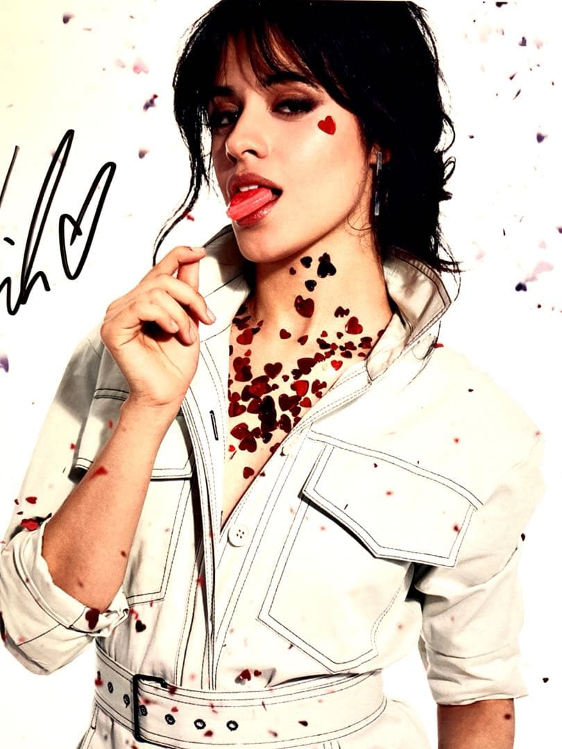 カミラ・カベロ直筆サイン入り超大型写真…Camila Cabello… カミラ・カベロ直筆サイン入り超大型写真…Camila Cabello… - メルカリ