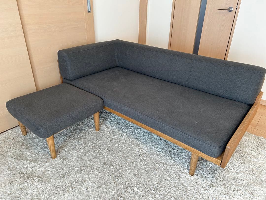 モモナチュラル DAY SOFAワンアームソファ 2.5人掛けソファ＆オットマン sfdy-2_fft-1_b.jpg