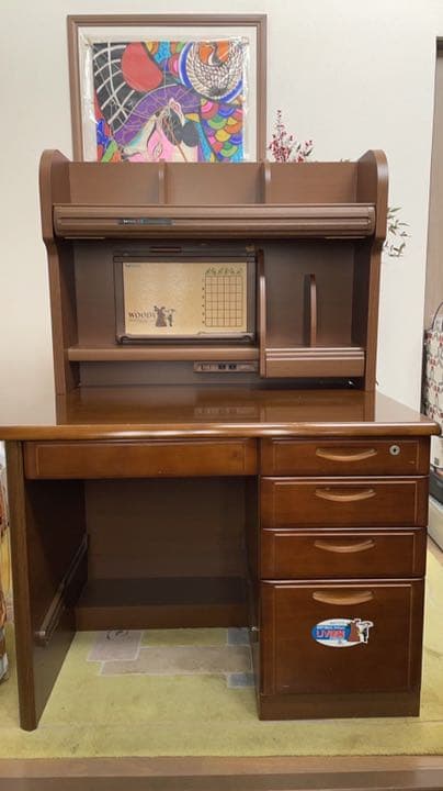 新学期にどうそ！　学習机　勉強机　デスク 学習机 勉強机 学習デスク 子供 組み替えできる ライト別売り UV塗装