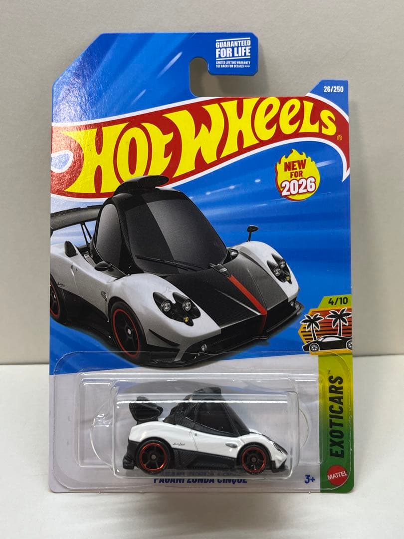 お取り置き　ホットウィール　Pagani Zonda Cinque　USカード ホットウィール Pagani Zonda Cinque USカード - メルカリ