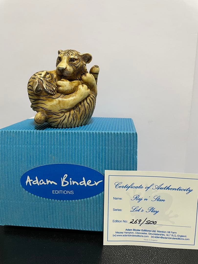 Adam Binder 動物　トラ【500個限定】 000000002343_g6GS0Jq.jpg