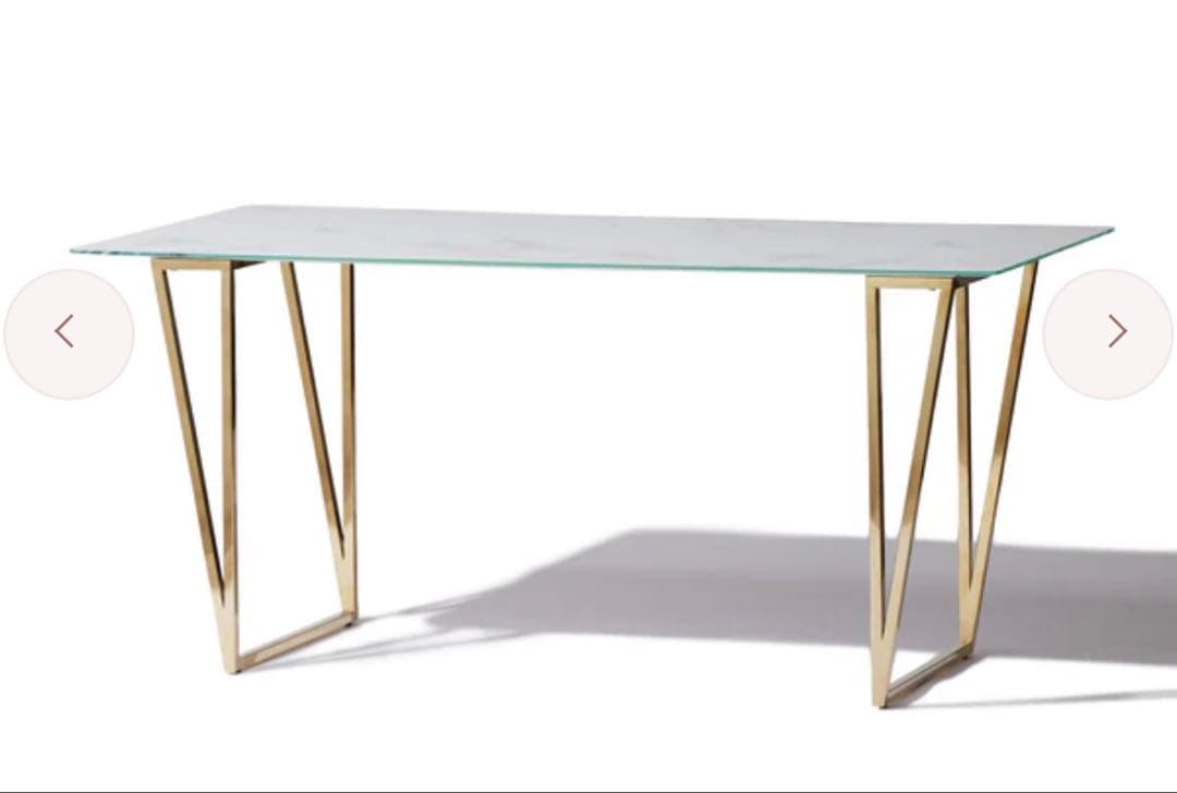 Francfranc フェリシテ ダイニングテーブル 大理石 椅子セット フェリシテ ダイニングテーブル 大理石 W160 | Francfranc（フラン