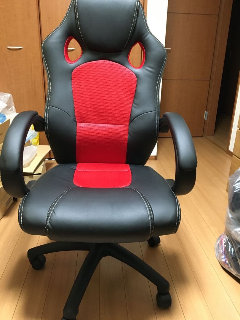 ほぼ新品パソコンゲーミングワークデスクチェア　２口発送の為、別途３００円購入必要 楽天市場】＼赤字大サービス☆最安18880円+10%クーポン爆売中