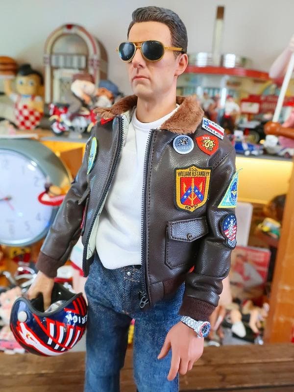 トップガン マーヴェリック トム・クルーズ 1/6フィギュア ヘルメット付 DID トップガン マーヴェリック トムクルーズ パイロット 1/6