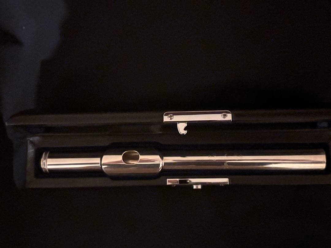 J.R.ラファン　フルート頭部管　AG-14KR J.R.ラファン フルート頭部管 Au15/Ag85＋14Kリップ／アドラー付