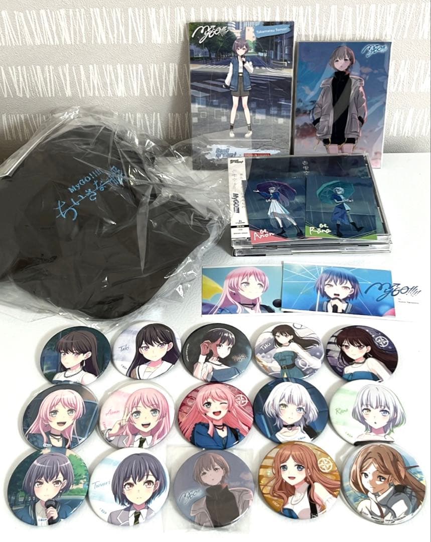 BanG Dream! MyGO!!!!! グッズセット＋おまけ BanG Dream! It's MyGO!!!!! ぺたっとねじまき らばーきーほるだー BOX