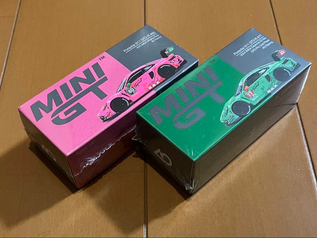 Mini GT　ミニカー　ポルシェ 911 GT3 R Rexy & Roxy PREORDER ALERT – DON'T MISS THIS ONE! The Mini GT 1:64 Porsche 911