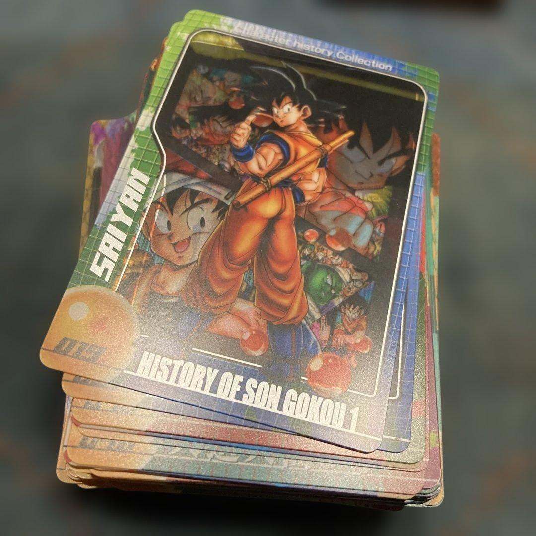 ドラゴンボール 森永ウエハースカード　87枚セット　キャラクターズコレクション ドラゴンボール森永ウエハースカード4枚セット - メルカリ