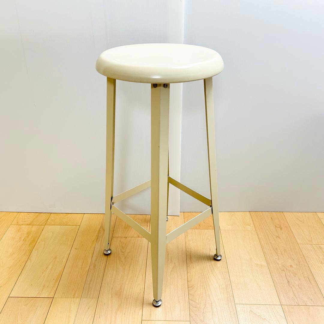 廃盤希少 IKEA ハイスツール TORBEN アイボリー イケア 鋼製① IKEA TORBEN ハイスツール