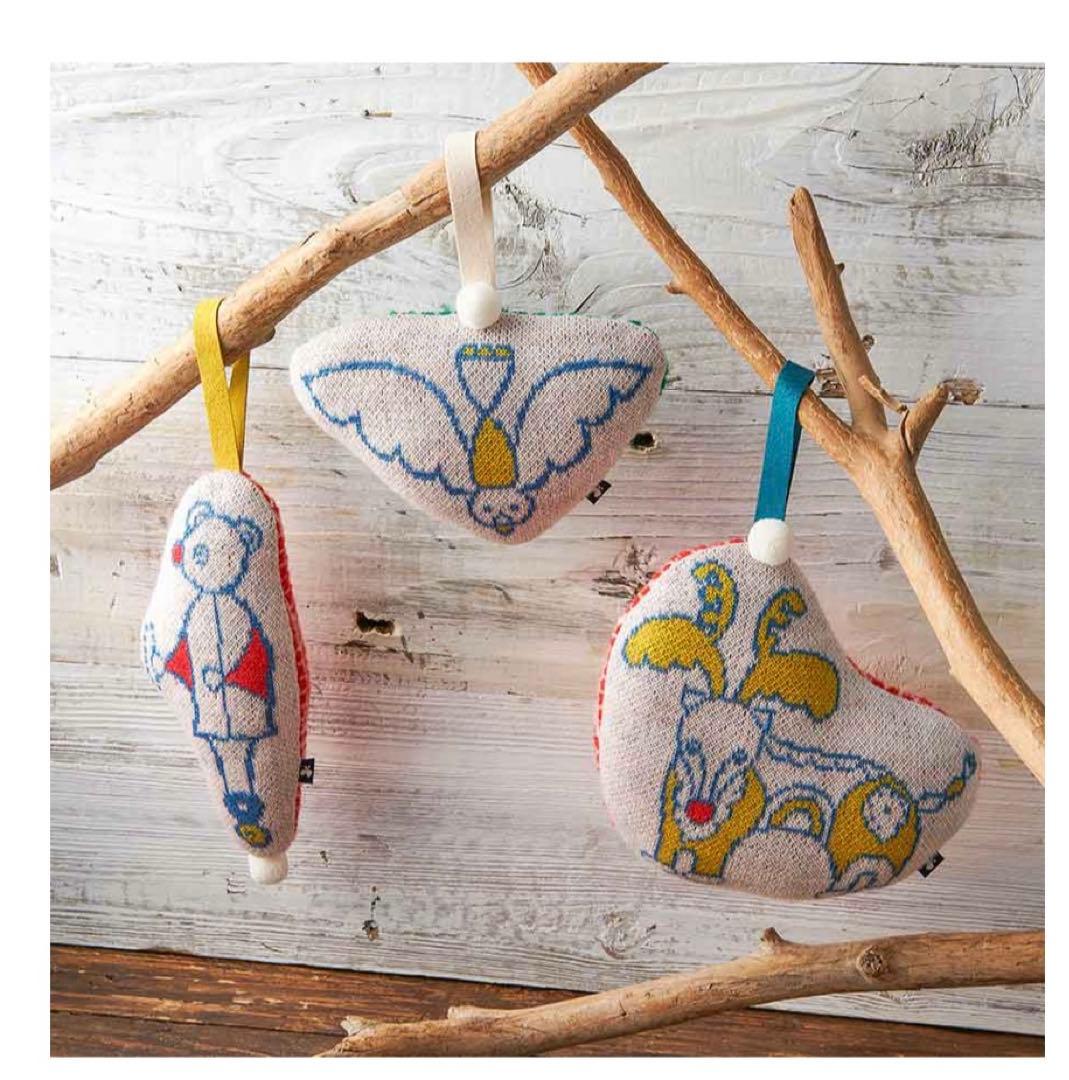 限定品　ミナ ペルホネン One クリスマスオーナメント　３つセット ミナペルホネン ノベルティ 非売品セット 伊勢丹 オーナメント