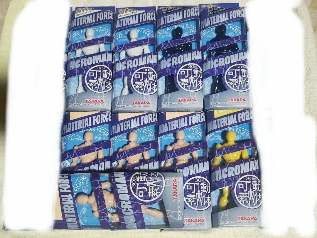 タカラ　ミクロマン　マテリアルフォース　まとめ売り Yahoo!オークション -「ミクロマン マテリアルフォース」の落札相場