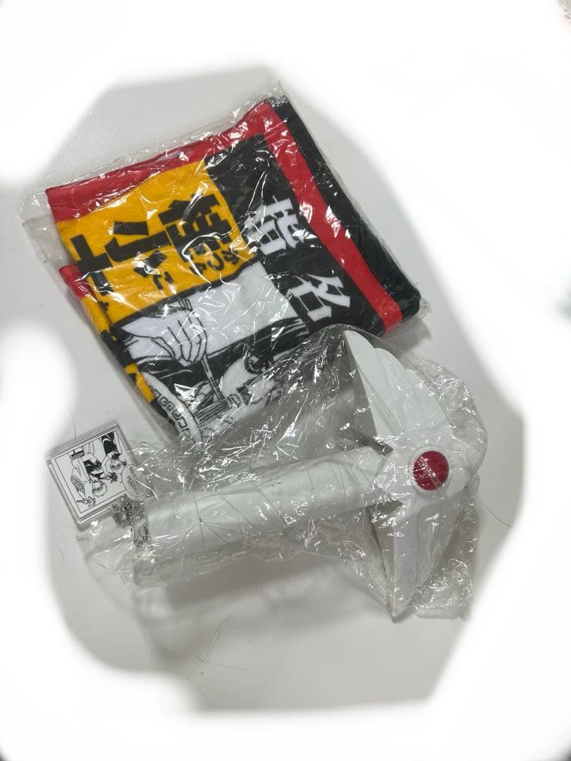 銀魂　当選品ビームサーベル　桂指名手配ハンドタオル 銀魂｜ハンドタオル（パー子とヅラ子）