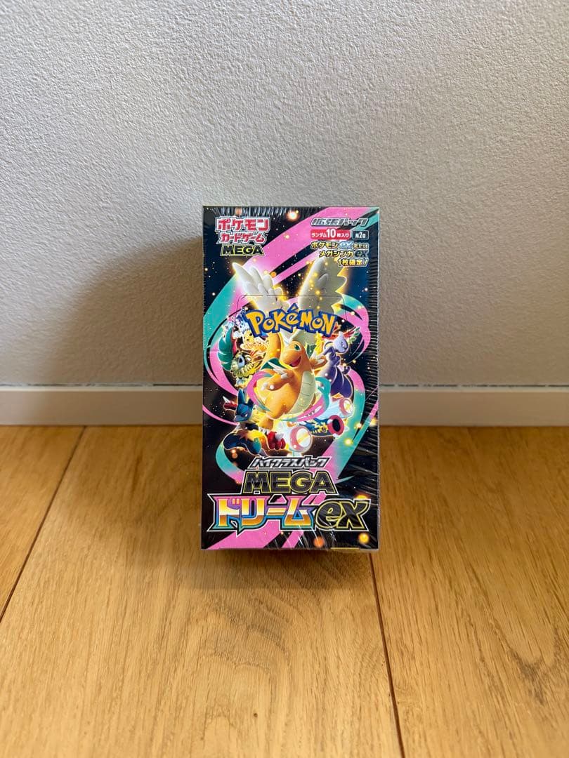 新品未開封 シュリンク付き ポケモンカード MEGA ドリーム ex　1BOX MEGAドリームex 新品未開封 シュリンク付き BOX ポケモンカード