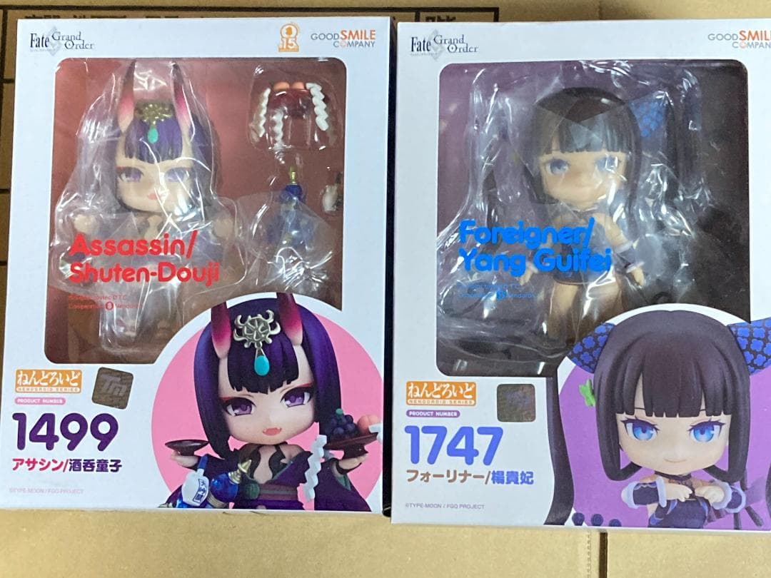 ラスト出品！　新品　ねんどろいど　酒呑童子　楊貴妃　Fate　フィギュア ねんどろいど アサシン/酒呑童子