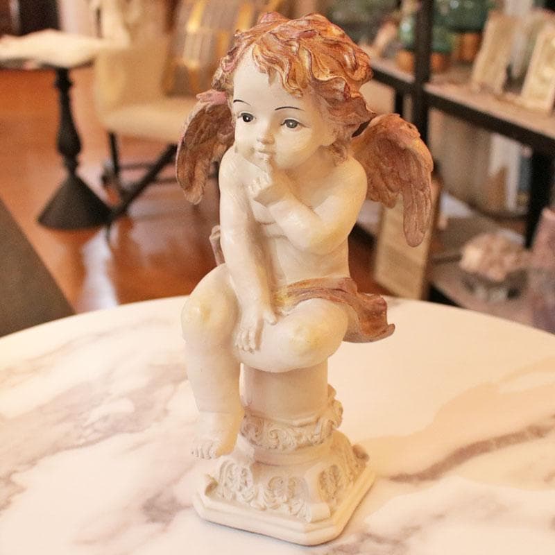 バロックエンジェルフィギュア 天使 エンゼル 125-166 バロックエンジェルフィギュア｜クリスマス雑貨の通販 ハルモニア web