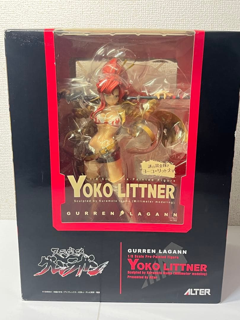 [未開封] 箱痛み ヨーコ・リットナー フィギュア アルター グレンラガン 謎の賞金稼ぎ ヨーコ・リットナー | ALTER