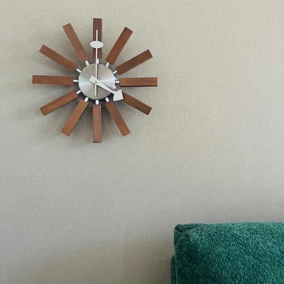 【リプロダクト】ジョージネルソン ブロッククロック George Nelson（ジョージ・ネルソン） ブロッククロック ネルソン