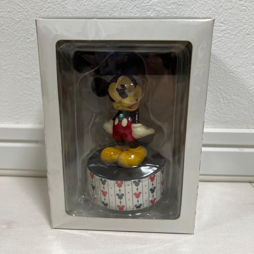 ミニオルゴール ミッキーマウス 希少 レア レトロ ミッキーマウス オルゴール ミッキーマウスマーチ