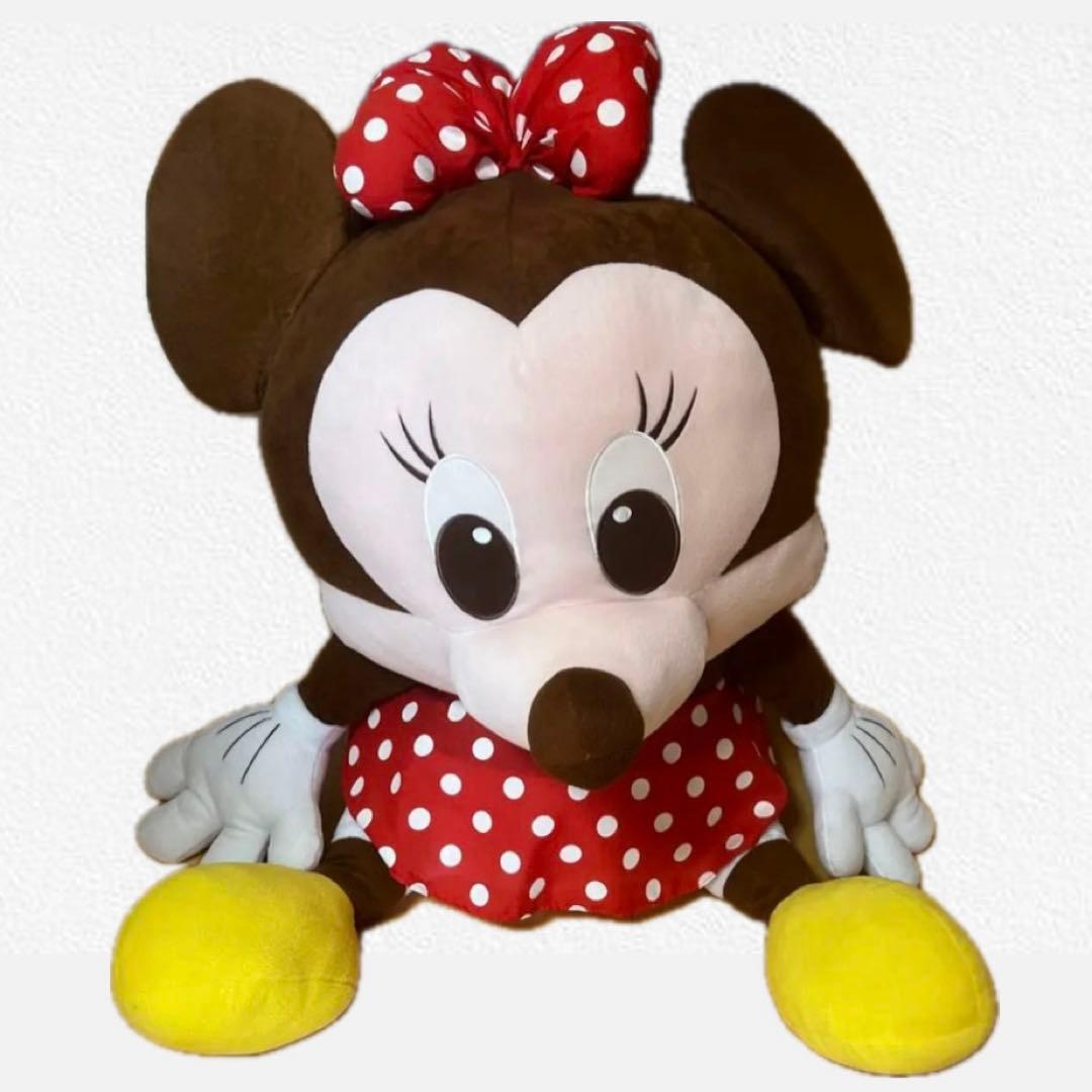 ミニーマウス ぬいぐるみ 特大サイズ 特大サイズも登場！東京ディズニーランド｢ミッキー＆ミニー」ぬいぐるみ -
