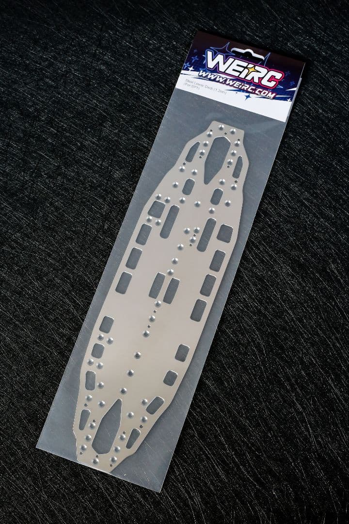 WEiRC RCMAKER SP1 1.2mmスチールシャーシセット RC MAKER | ZEROTRIBE WEBSHOP