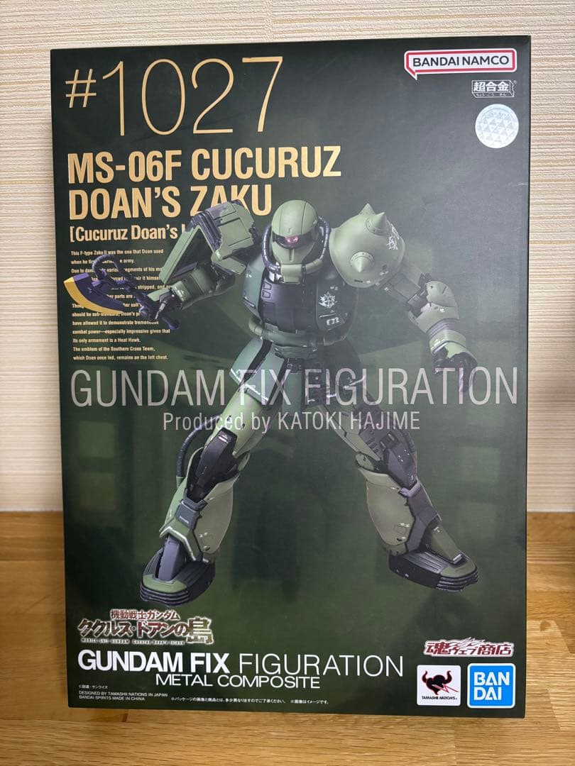 メタルコンポジット　#1027 ククルスドアン　ザク　美品 ガンダム ククルス・ドアンの島』ドアンザクが究極の完成品モデル