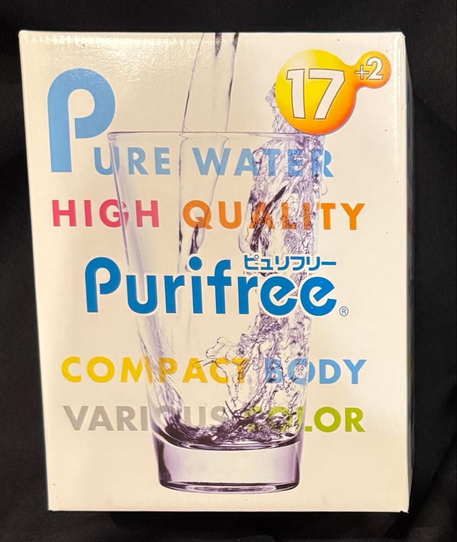 【17+2物質除去】　浄水器　Purifree（ピュリフリー） （ホワイト）⑥ 17+2物質除去で2年使える!!】浄水器（ホワイト） purifree（ピュリ