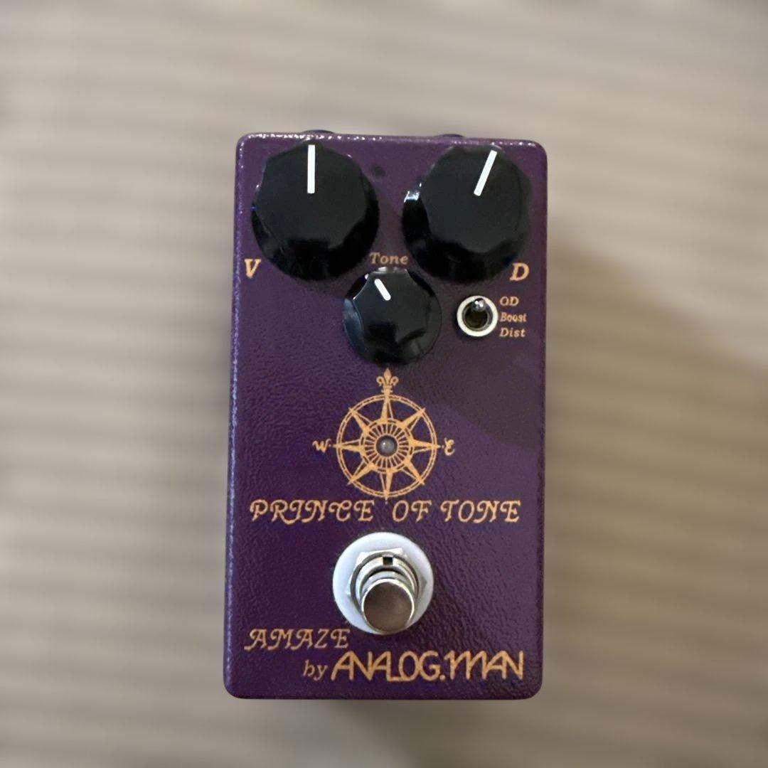 ギター ANALOG.MAN PRINCE OF TONE Analogman Prince Of Tone」3モードBB系エフェクターをレビュー！話題