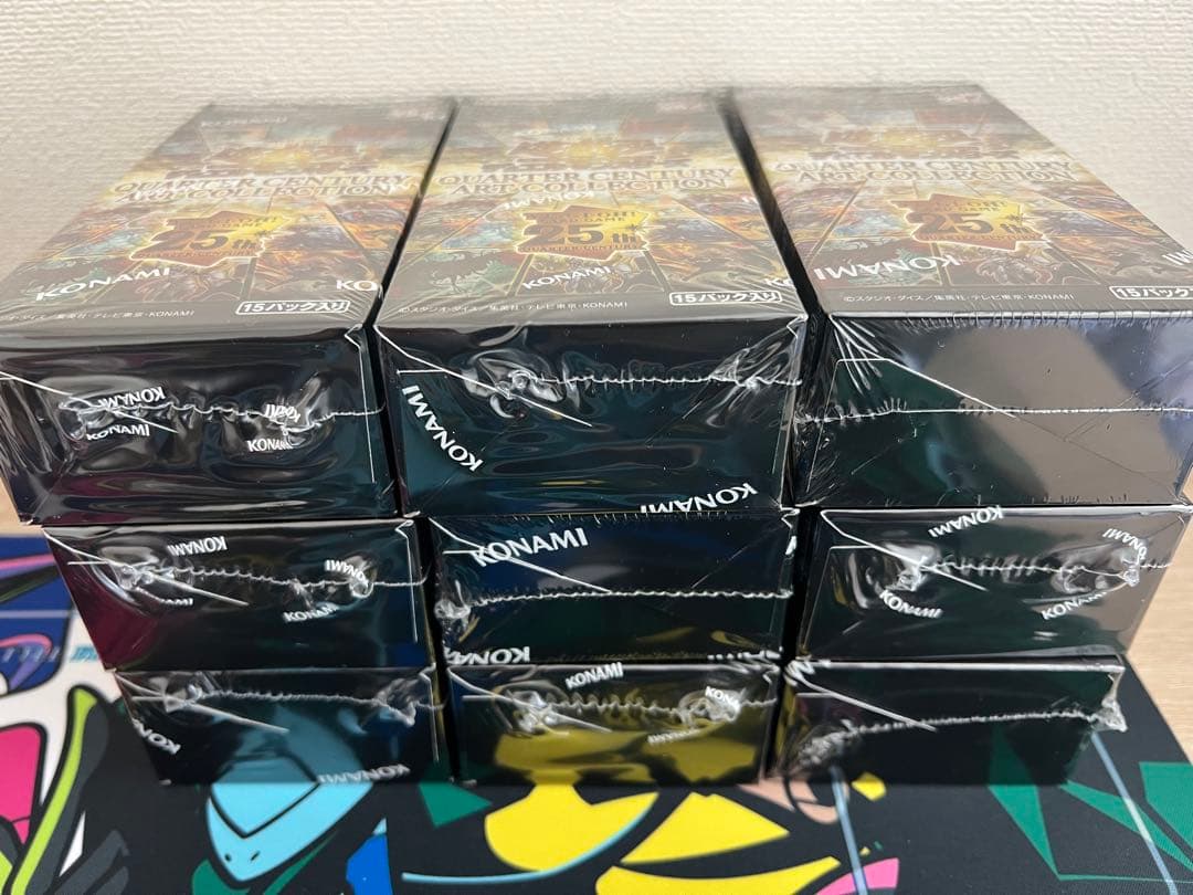 遊戯王　QUARTER CENTURY ART COLLECTION 9BOX 遊戯王オフィシャルカードゲーム デュエルモンスターズ 未開封