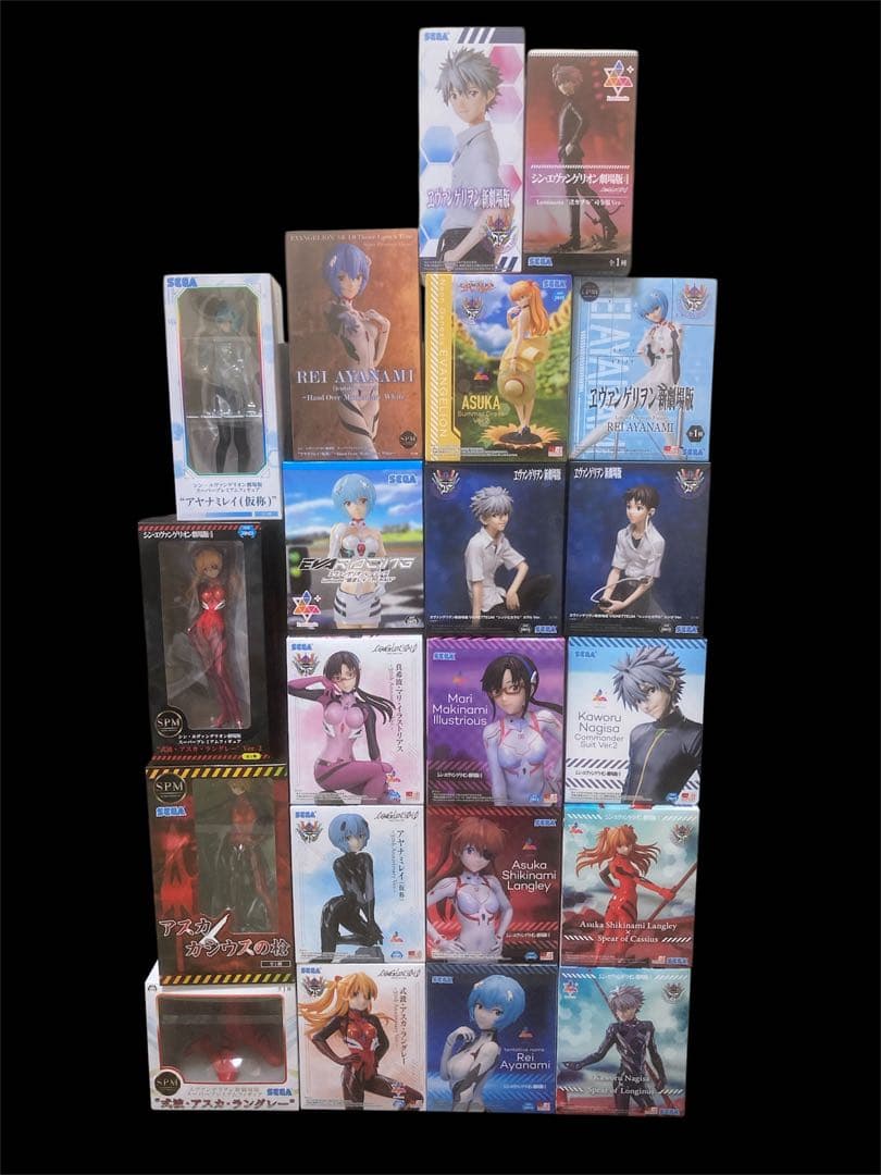 シン・エヴァンゲリオン劇場版 スーパープレミアムフィギュア まとめ売り 21体 コンプリートセット シ | スタチュー | プライム1スタジオ