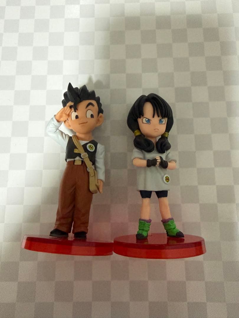 ドラゴンボール　ワールドコレクタブルフィギュア　孫悟飯　ビーデル　2体セット ドラゴンボールフィギュア ワーコレ 悟飯＆ビーデル - メルカリ