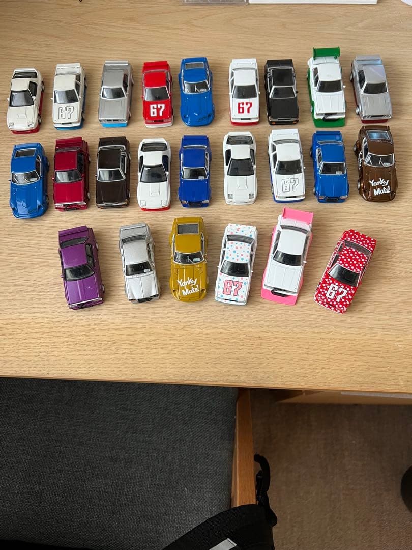 ミニカー 24台セット 多色　シャコタンブギ Yahoo!オークション - シャコタンブギ ダイキャスト ミニカー コレクシ