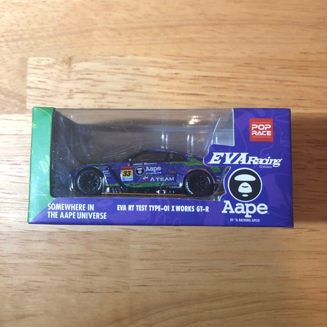 MINIGT　No.90　EVA　RT　TYPE-01　X　WORKS　GT-R MINI GT x POPRACE 90 EVA RT Test Type-01 X Works GT-R #33 SUPER GT