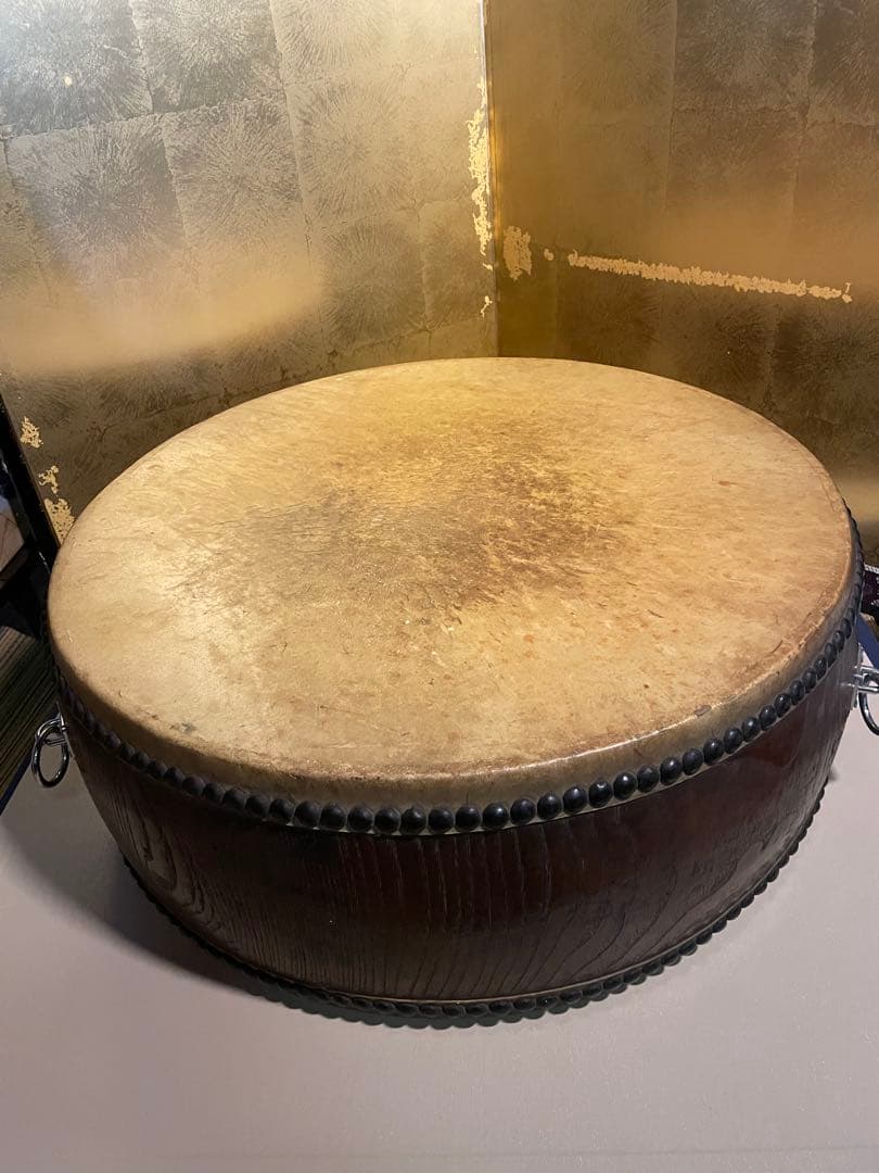 ゆ大型　和太鼓 和楽器 平太鼓 平釣太鼓 打楽器 神社仏太鼓径52.5cm ゆ大型 和太鼓 和楽器 平太鼓 平釣太鼓 打楽器 神社仏太鼓径52.5cm ゆ