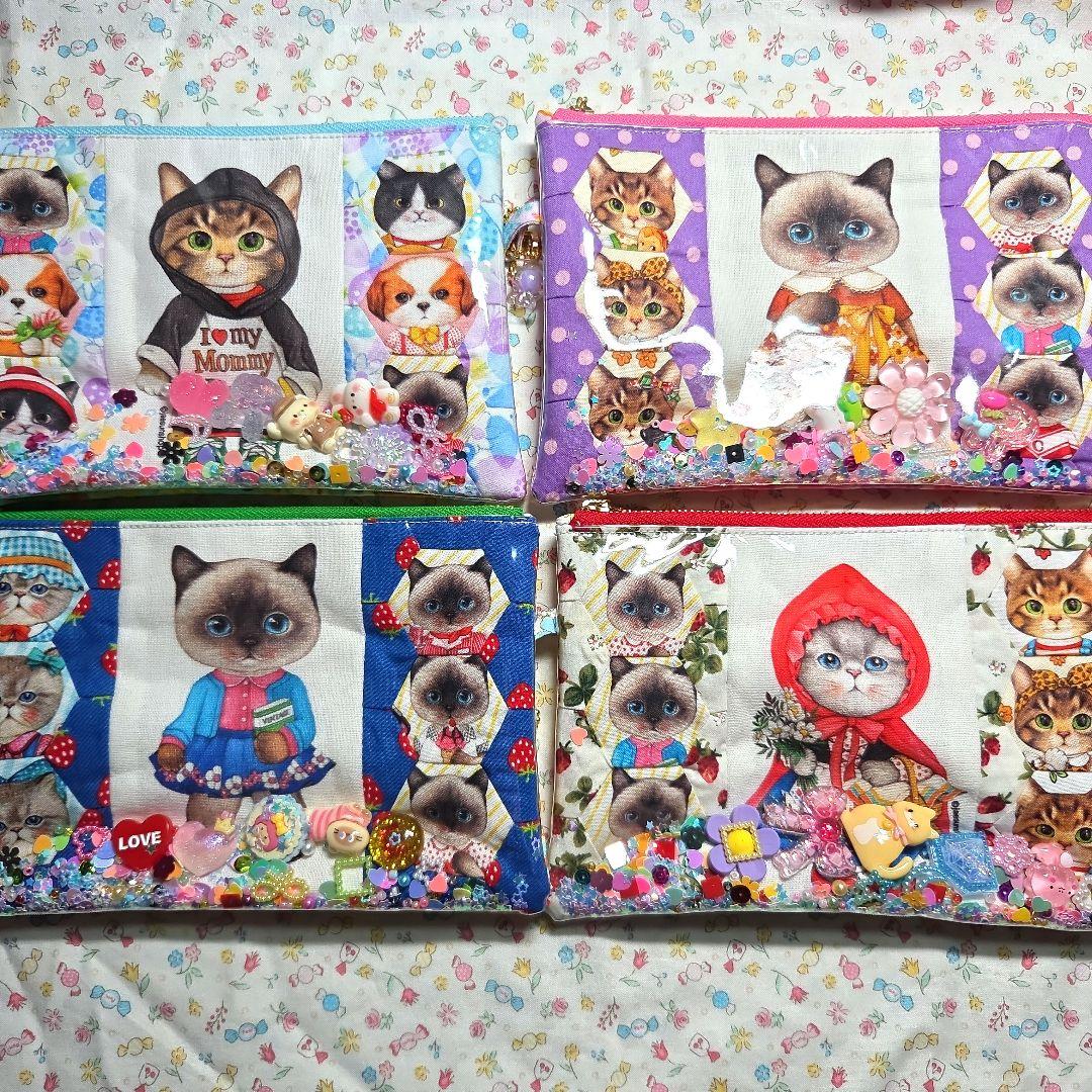 CLAIRE☆様専用 コヤンイサムチョンパッチワークシャカシャカポーチNo