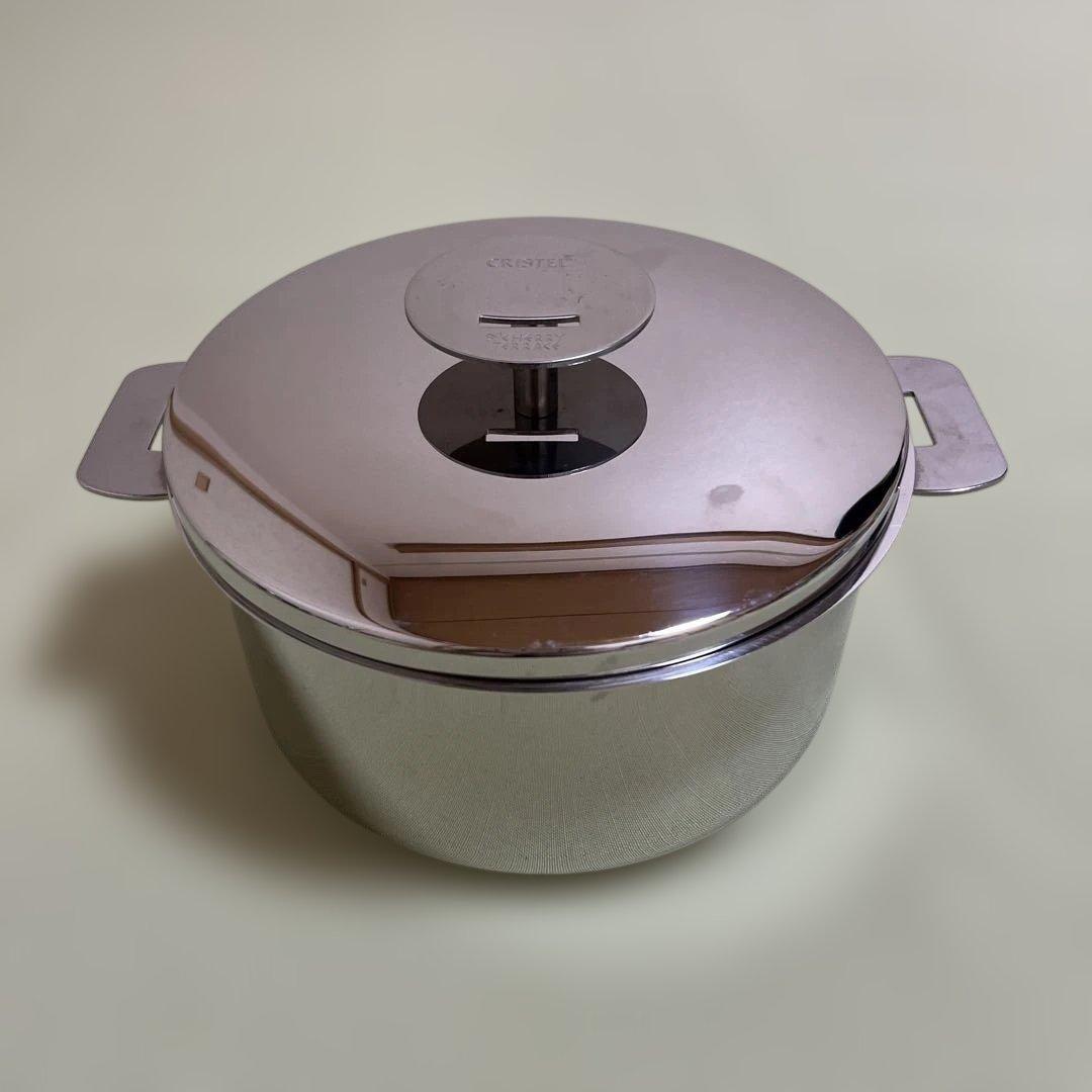 CRISTEL　両手鍋深型　18㎝ CRISTEL（クリステル） 鍋 両手深鍋 Lシリーズ 18cm ふた別売 メーカー