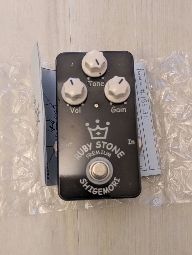 Shigemori Ruby Stone Premium ギターエフェクター Shigemori RUBY STONE ｜イケベ楽器店オンラインストア
