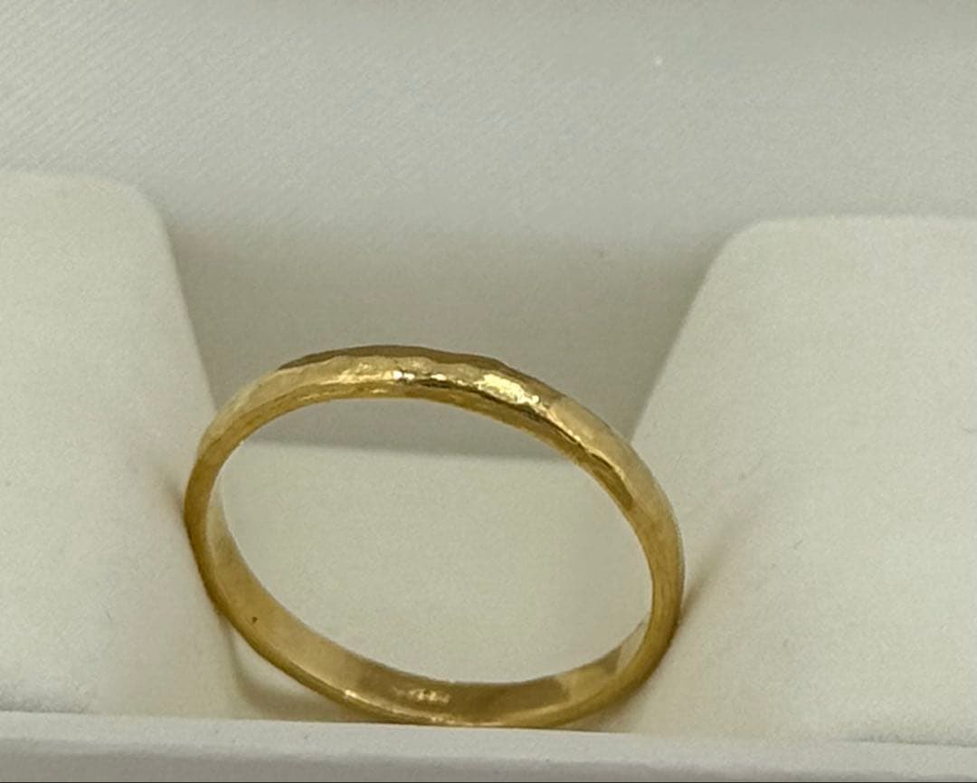 k24純金指輪　手作りリング Jeweluce（ジュエルーチェ） K24 純金 ゴールド リング 2mm 【14〜21号