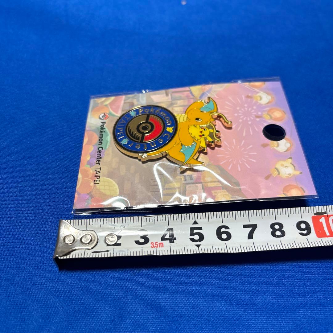 ポケモンセンター 台北 台湾 ロゴピンズ カイリュウ カイリュー