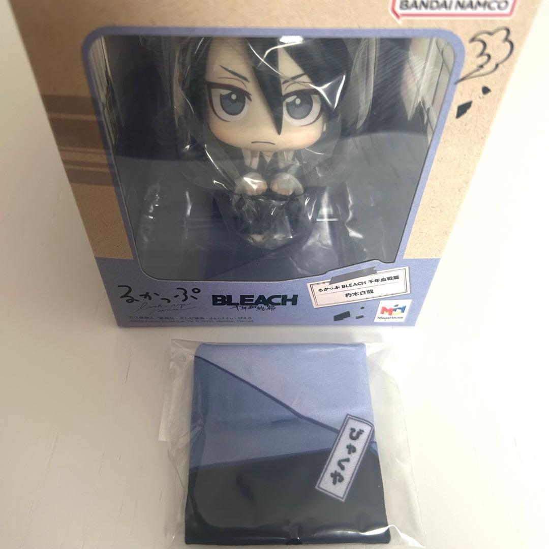 BLEACH 千年血戦篇 るかっぷ 朽木白哉 座布団付き るかっぷ BLEACH 黒崎一護＆朽木白哉 セット【限定座布団付き