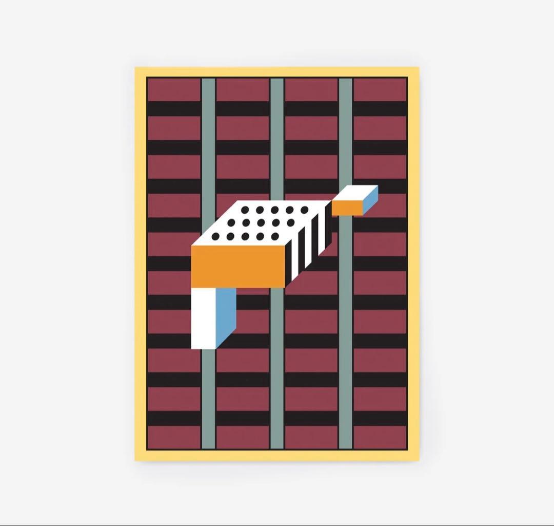 Nathalie du Pasquier ナタリー・ドゥ・パスキエ ポスター WRONGSHOP ロングショップ Nathalie du Pasquier ナタリー・ドゥ