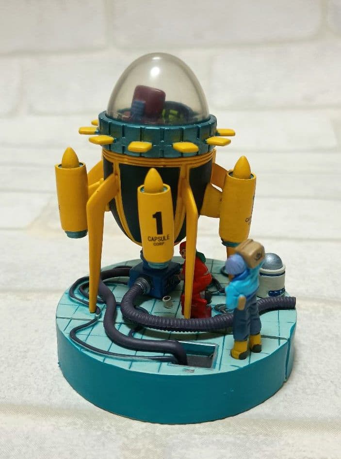 ドラカプ　ボーナスパーツ タイムマシン　ブルマ ＆ トランクス　ドラゴンボール ドラゴンボールZ トランクスのタイムマシン HQS Dioramax 1/6スケール