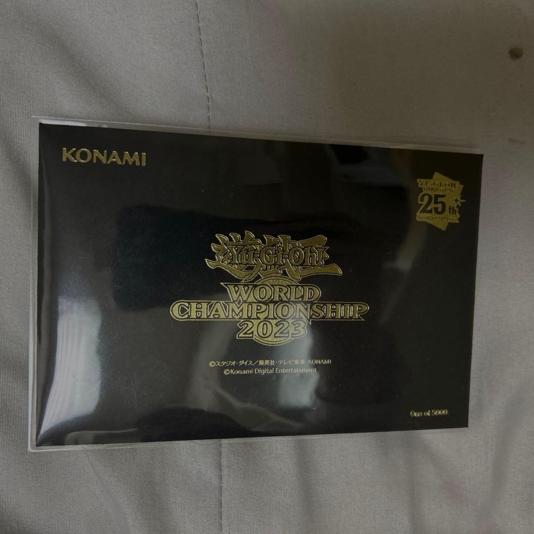 遊戯王 wcs2023 黒封筒セット Worldchampionship2023 (世界大会2023記念プロモ) WCS2023 黒封筒 YG